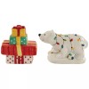 Park Designs Polar Bears Salt & Pepper Set Ceramic Christmas