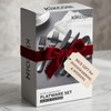 48 PCS NO-FADING Black Silverware Set with Steak Knives -