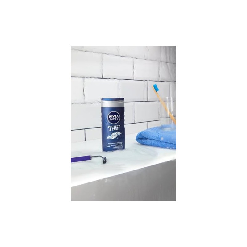 NIVEA MEN Protect & Care Nourishing Shower Gel for Men