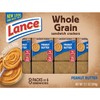 gse Lance Sandwich Crackers, Whole Grain with Peanut Butter, 8 Count (Pack of 4 )
