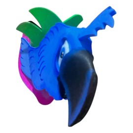 Visera De Animalitos Fiesta Rana Lobo Oso Elefante Guacamaya
