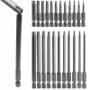 Unbranded 23pcs Torx Screwdriver Bit Set Hex Security Magnetic Head
