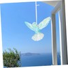 CIYODO Pack of 3 Hummingbird Figures for Hanging Made of