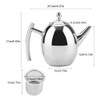 Marvellous Teapot,Stainless Steel Teapot Easy Pour Tea Kettle with Removable