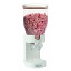 Zevro Single Dry Food Dispenser, White