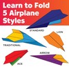 Creativity for Kids Stunt Squadron Fold & Launch Paper Airplanes: