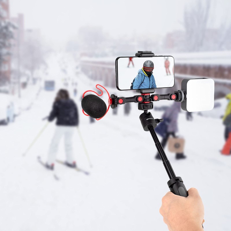 Dual Cold Shoe Mount by SmallRig, Extension Bar Universal Cold