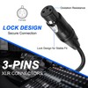 XMSJSIY XLR to 3-pin Phoenix Cable XLR 3P Female to