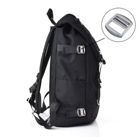 12 Pcs Slide Ladder Lock Buckle Adjustable Metal Buckle for Waistcoat Backpack Webbing Straps Bag Accessories (20mm)