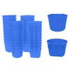 AMZSYLV Pack of 40 Cage Cups Birds Feeders Seed Bowl