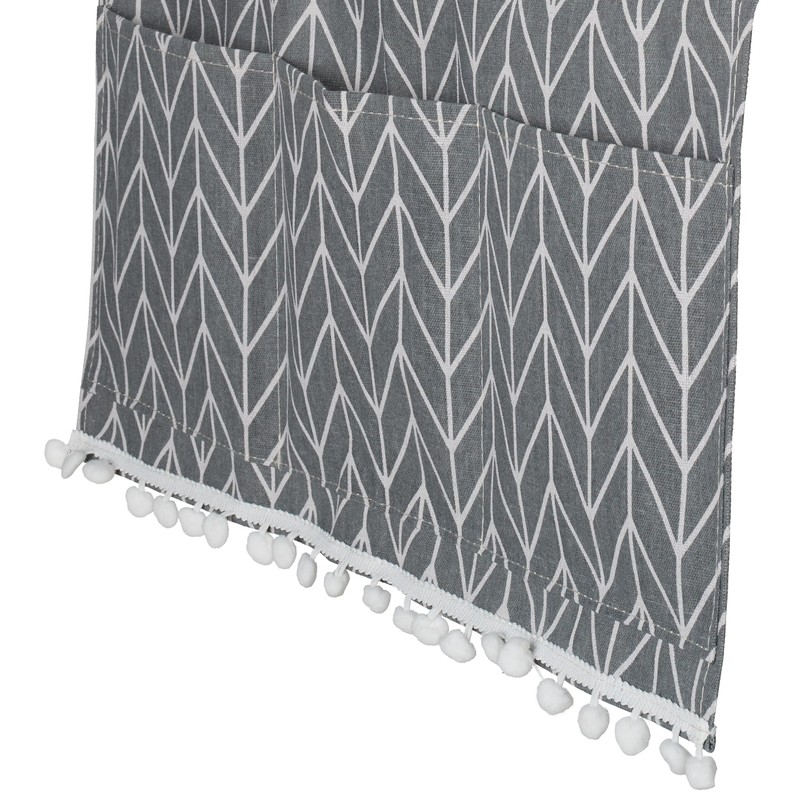 Relaxdays Washing Machine Pad with Pockets Polyester Washing Machine Dryer