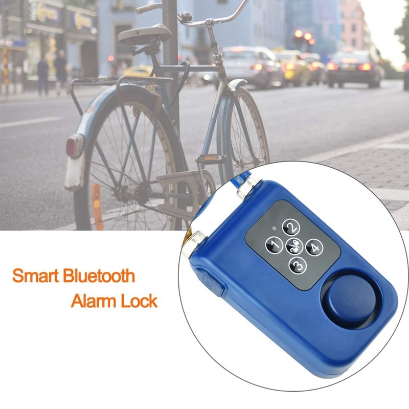 Bicycle Anti-Theft Device, Y787 Smart Anti-Theft Alarm Lock Waterproof Wire
