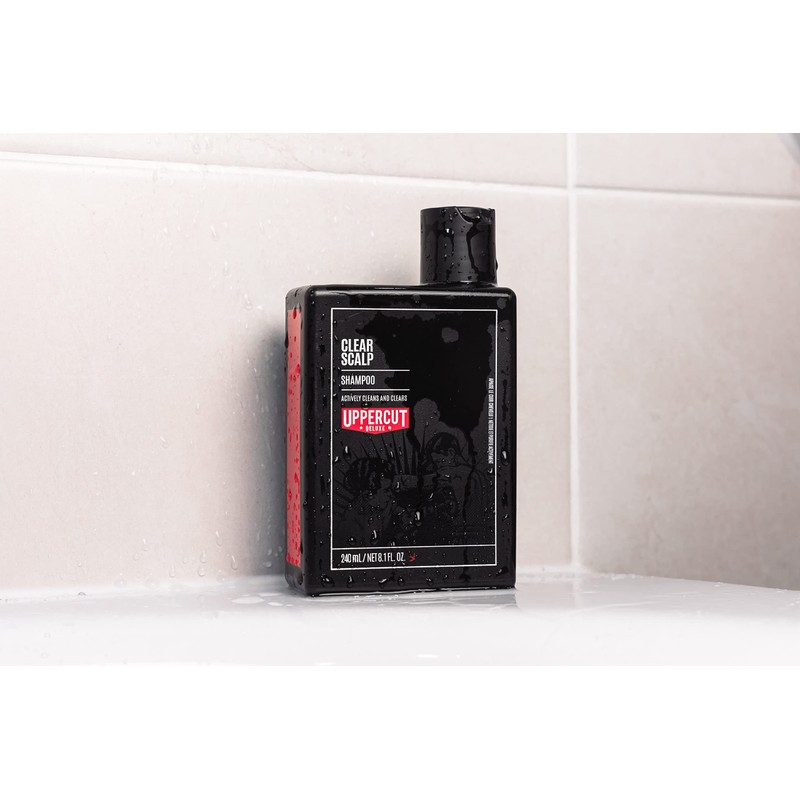 UPPERCUT DELUXE Clear Scalp Shampoo, 8.0 fl. oz.