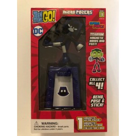 Kawaii Cubes Micro Posers Teen Titans Go RAVEN w/ Display Stand - NIB