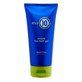 It’s a 10 Haircare - Miracle Firm Hold Styling Gel, Natural Look, Flexible, On Wet or Dry Hair, for Men and Women, 148ml
