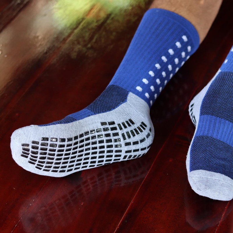 RATIVE Anti Slip Non Skid Slipper Hospital Crew Socks with