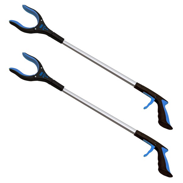 RMS 2-Pack 34 Inch Extra Long Grabber Reacher with Rotating
