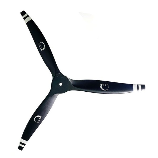 XOAR PJU 26 Inch 3-Blade Turbo RC Airplane Wood Propeller