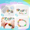 TOAOB Pack of 500 Number Beads for Threading 4 x