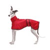 Dog Jacket Adjustable Lightweight Raincoat with Reflective Straps and Harness