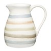 KitchenCraft Classic Collection Striped Ceramic Milk Jug, 500 ml (17