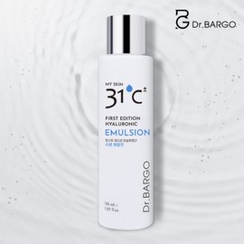 Dr. Vargo 31 Degree First Edition Hyaluronic Acid Moisture Emulsion 150ml Whitening Moisturizing Cooling Pore Drying Hypoallergenic Soothing / 닥터바르고 31도 퍼스트에디션 히알루론산 수분 에멀전 150ml 미백 보습 쿨링 모공 속건조 저자극 진정