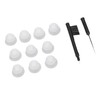 Silicone Hearing Amplifier Dome Earplug Set Professional Hearing Amplifier Cleaning