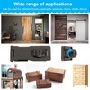 Keyed Hasp Locks, 5 Inch Knob Locking Hasp, Cabinets Hasp
