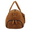 TIDING Custom Weekender Overnight Genuine Leather Travel Bag Duffel Bag