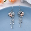 MBSUUH Dream Catcher Dangle Drop Earrings 925 Sterling Silver Synthetic