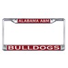 Alabama A&M Plate Frame (DOMED AAMU BULLDOGS PLATE FRAM (44041))