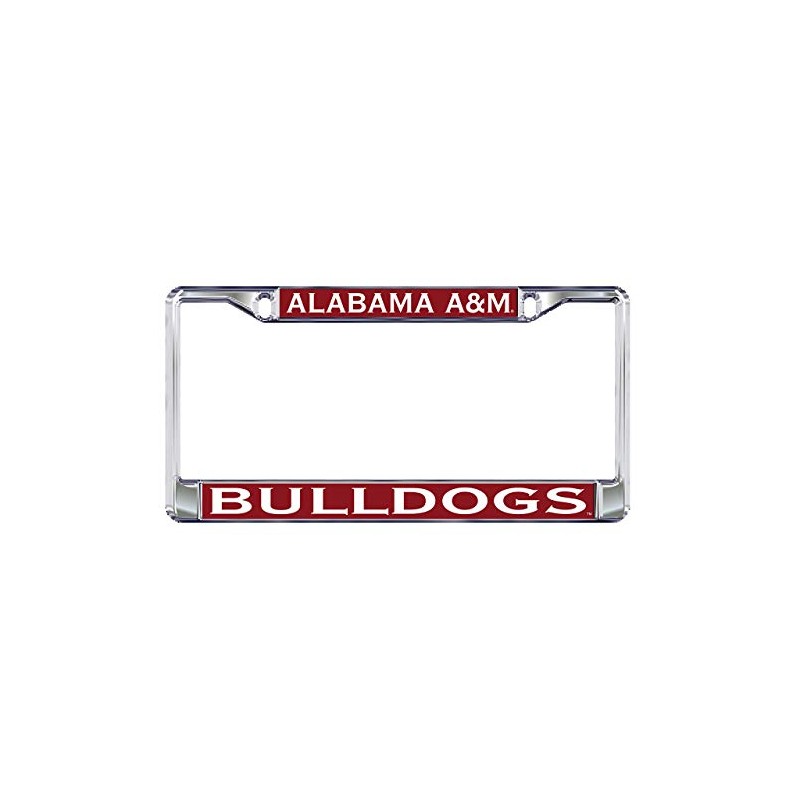 Alabama A&M Plate Frame (DOMED AAMU BULLDOGS PLATE FRAM (44041))