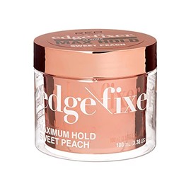 Red by Kiss Edge Fixer Hair Shine Gel, 24 Hour Max Hold, Non-Flaking, Biotin B7 Infused, Natural Styling, Professional Edge Control Wax, Perfect for B