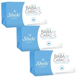 Paquete Con 3 Jabón Baba De Caracol Regenerador Celular
