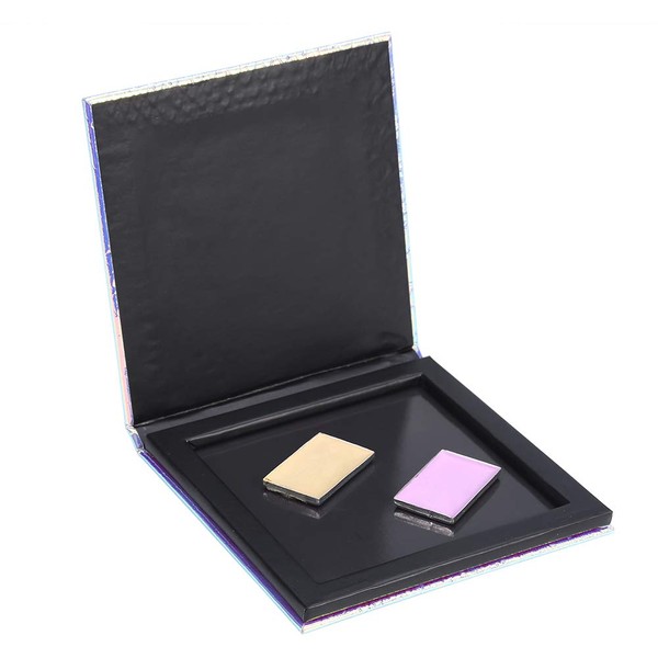 - Gradient and Glittering Empty Magnetic Cosmetics Eyeshadow Makeup Palette