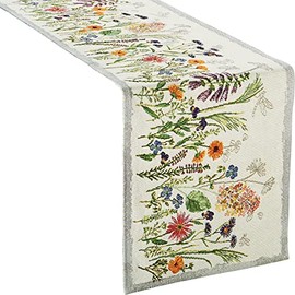 Sander Garden Delight Tapestry Table Runner 32 x 96 cm Multi-Coloured