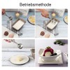 Ice Cream Scoop, 3 Pieces Ball Shaped Stainless Steel Ice