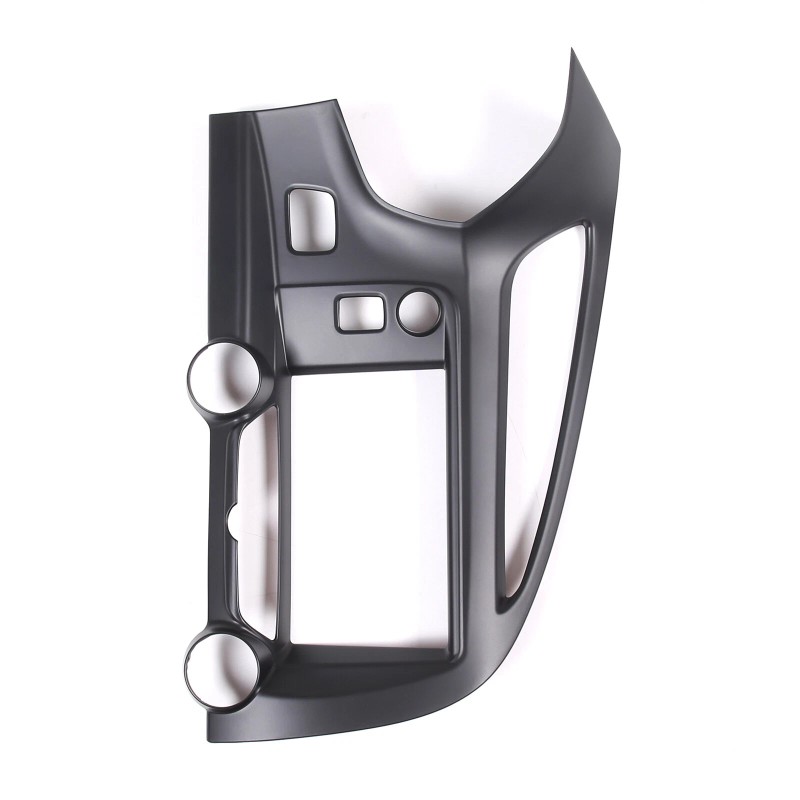 car-king888 Matte Black Center Console Navigation Frame Trim Cover For