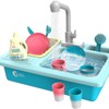 CUTE STONE Color Changing Kitchen Sink Toys Heat Sensitive Electric