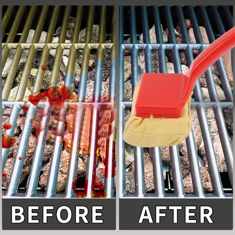 BBQ Grill Brush Professional Efficient Safe Heat Resistance Grill Cleaner