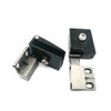 【2Pieces】 Glass Door Hinge Cabinet Display Cabinet Wine Cabinet Clip