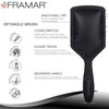 Framar Black To The Future Paddle Brush