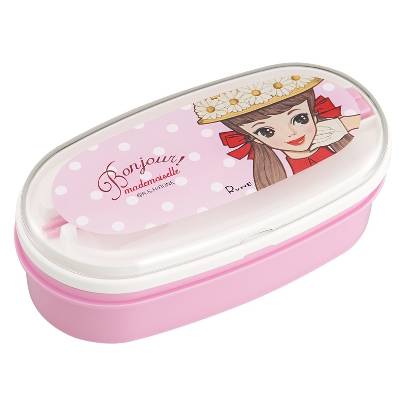 o-esuke- 内藤 René Lunch Box 2 Tier with Bonus (仕切