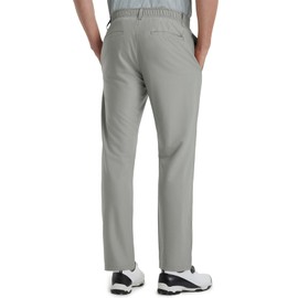 Rouen Golf Pants Men with 4 Pockets Stretch Straight Fit 30"/32"/34" Quick Dry Business Casual Dress Pants for Men Neutral Grey