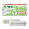 FoodSaver FSR2002X-01 Vacuum Sealer Rollers, Plastic, Recyclable Rolls