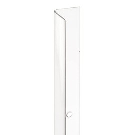 Prime-Line U 9129-4 Vinyl Perforated Corner Shield, 3/4 Inch x 48 Inch, Clear (4 Pack)