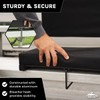 Cascade Mountain Tech Deluxe Stadium Seat, One Size, Black Ultra