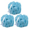 Bodylife Exfoliating Bath & Shower Body Puff/Scrunchie/Buffer Kingfisher Blue &