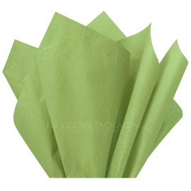 Flexicore Packaging| Gift Wrap Tissue Paper|15"x20"|100 Count (Jade Green, 100 Sheets)