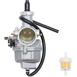 PZ26 Carburetor with Air Filter Replacement for 1981-1984 Honda XR100, 1985-2004 Honda XR100R, 2004-2013 Honda CRF100F, TRX250, TRX250EX Recon, Honda CB125, Taotao & More